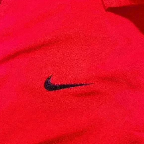 Arizona Wildcats Nike Golf Tee Red with Blue Athletics logo Size Large - Picture 5 of 5